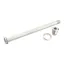 Burgtec Yeti Boost Rear Axle 12x174mm in Rhodium SIlver