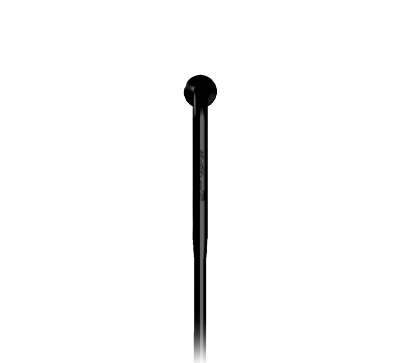 Sapim Race J-Bend Cut/Threaded Black Spoke - 244mm-1