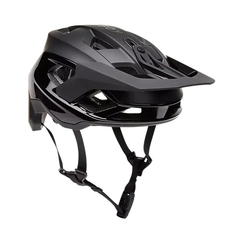 Fox Speedframe Pro Matte Black Helmet in Matte Black-1