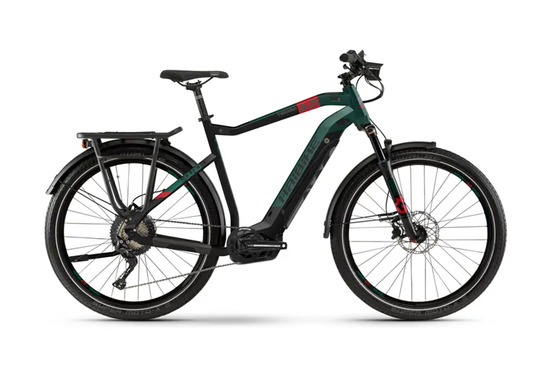 2020 Haibike Sduro Trekking 8.0 Electric Hybrid Bike in Black