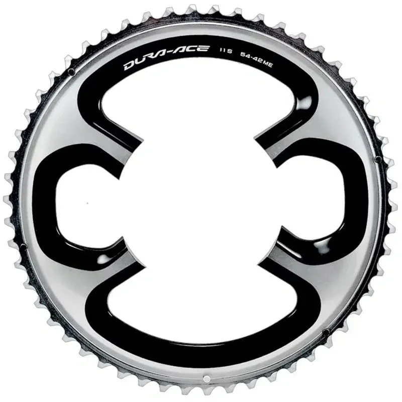 Shimano Spares Dura-Ace FC-9000 Chainring 110mm 4-Bolt in Silver-3