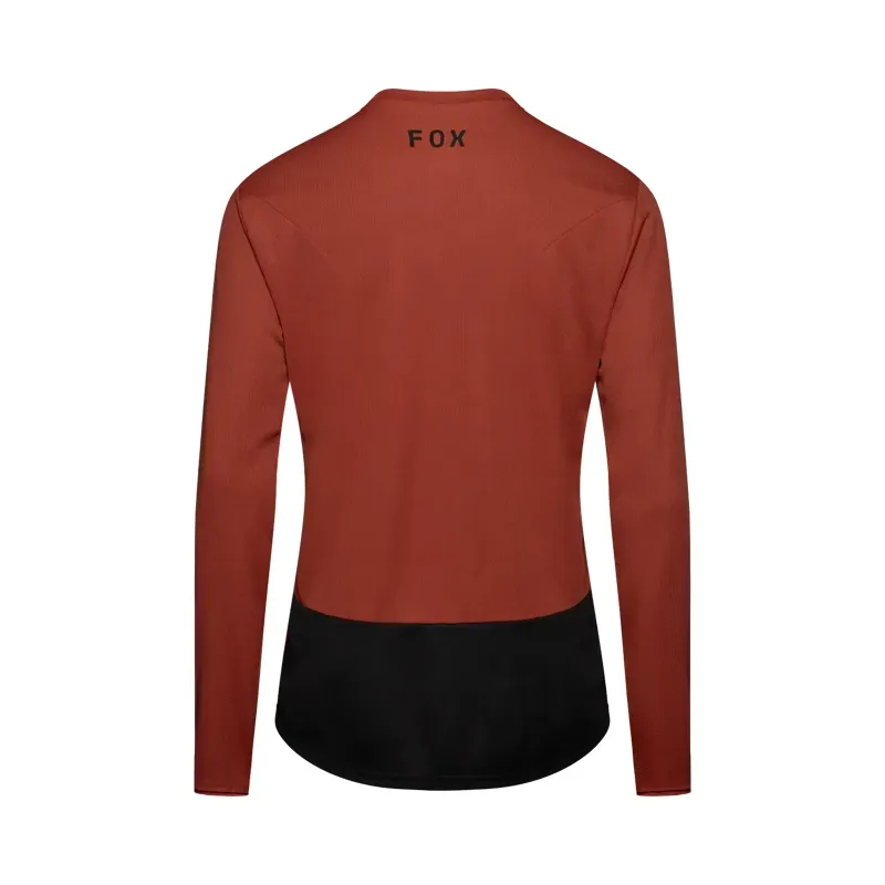 FOX Ranger L/S Jersey Size Medium  Amber Scarlet-1
