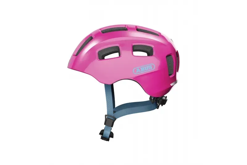 Abus Youn-I 2.0 Youth Mountain Bike Helmet in Pink