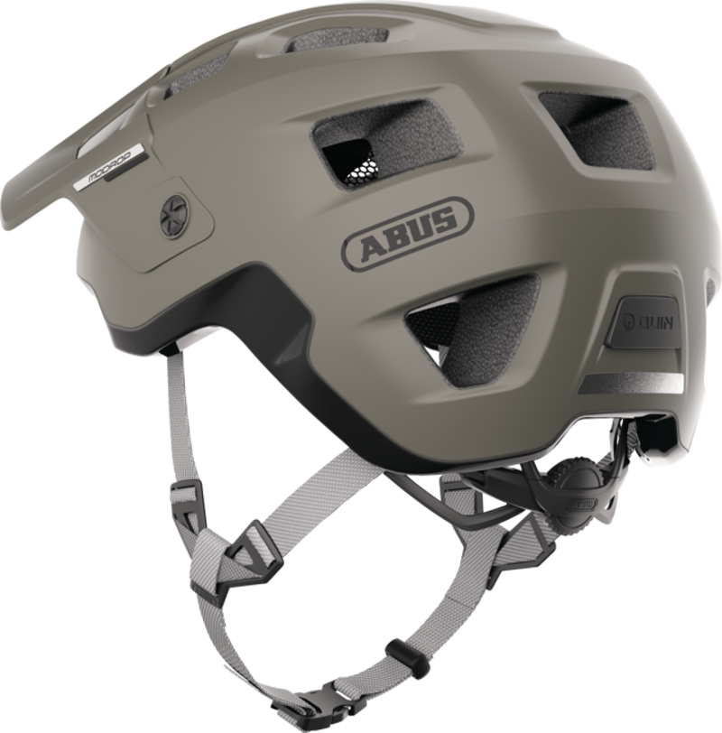 ABUS MoDrop MTB Helmet in Dust Grey-2