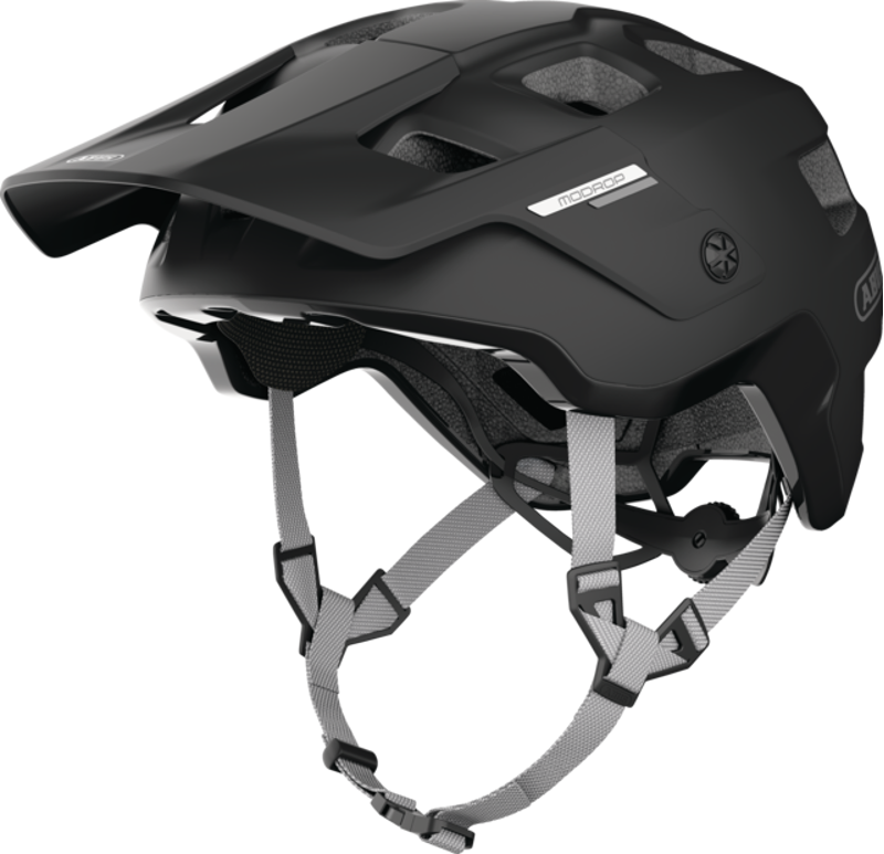 ABUS MoDrop MTB Helmet in Muted Black-1