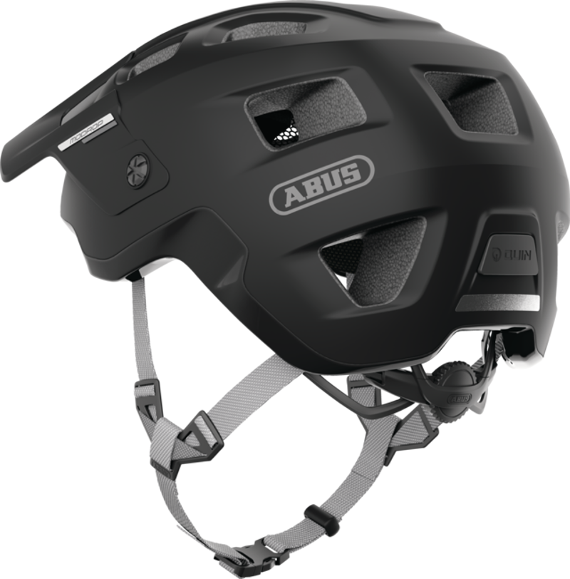 ABUS MoDrop MTB Helmet in Muted Black-2