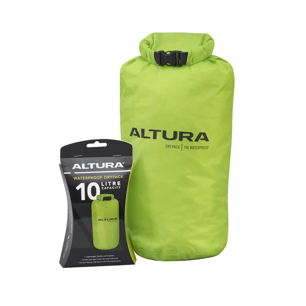 Altura Dry Pack 10l Waterproof Bag in Green