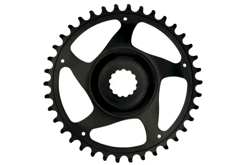 KMC 38t Direct Mount 3mm Offset Chain Ring in Black