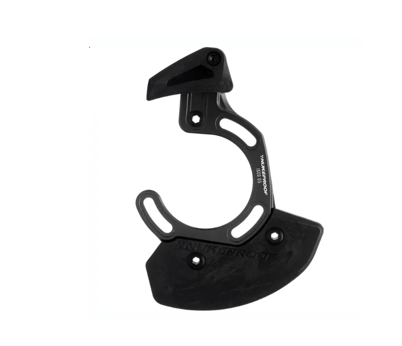 Nukeproof ISCG 28-36-tooth Top Guide with Bash Guard in Black