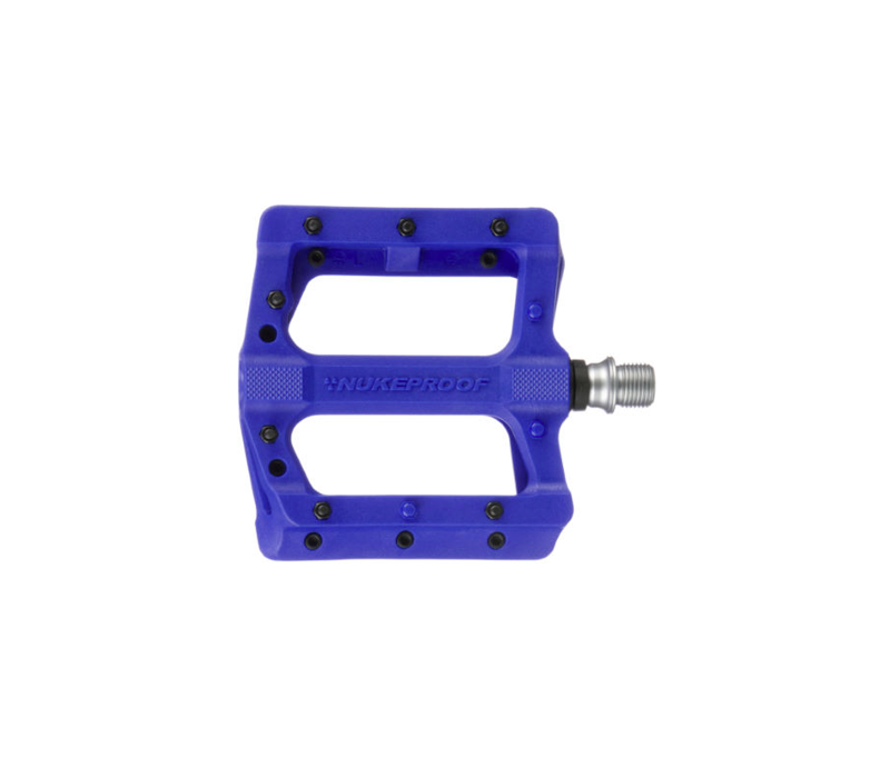 Nukeproof Neutron Electron EVO Flat Mountain Bike Pedals in Turquoise