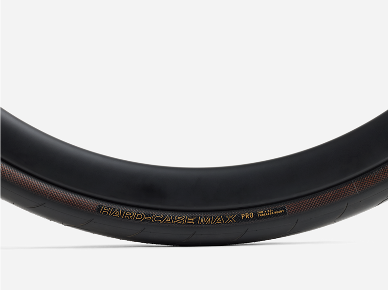 Bontrager Hard-Case Max Pro 700x32c Road Tire in Black-2