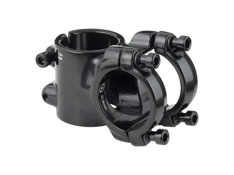 Bontrager Stem Comp 31.8mm Clamp 35mm 7 Degree Ris BLACK 7 deg. x 35mm