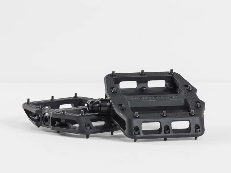grey mountain bike pedals