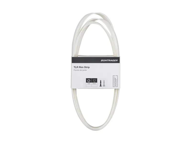 Bontrager Paradigm 23 700x23mm TLR Rim Strip in White-1