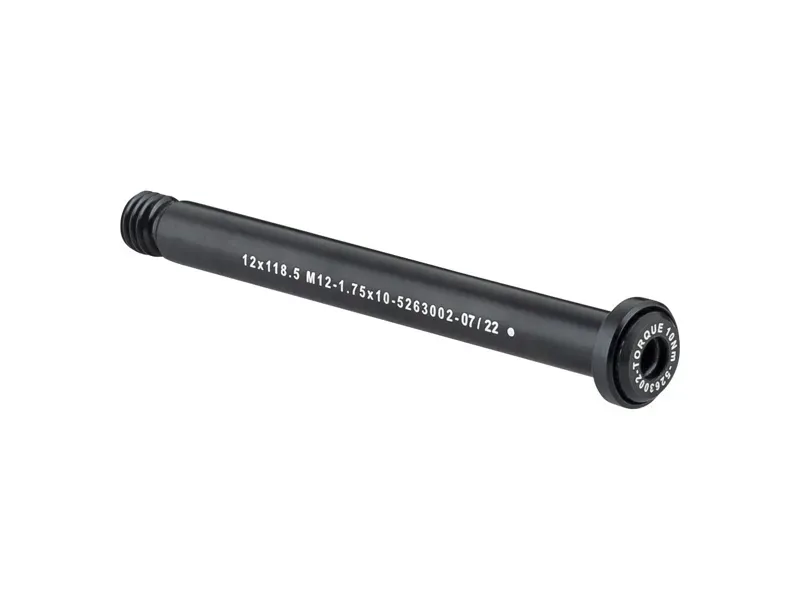 Bontrager Skewer Thru Axle 12 X 118.5mm Fron BLACK front 118.5mm