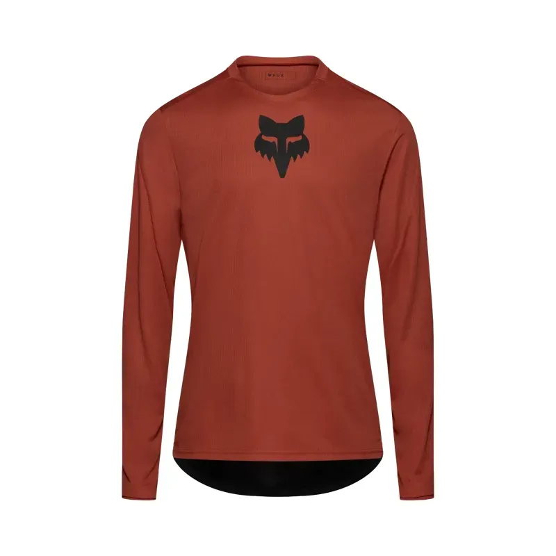 FOX Ranger L/S Jersey Size Medium  Amber Scarlet