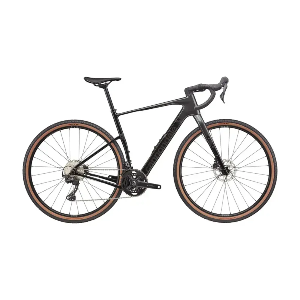 Cannondale Topstone Carbon 3 GRX 2x Gravel Bike in Smoke Black