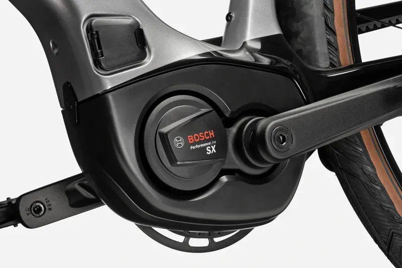 Cannondale FlyingV 1 E-Hybrid Bike in Silver-6