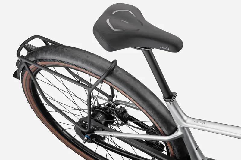 Cannondale FlyingV 1 E-Hybrid Bike in Silver-8