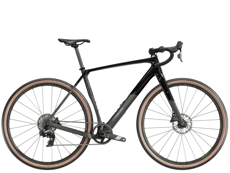 Trek Checkpoint SL 5 AXS Gravel Bike In Trek Black/Matte Carbon Smoke