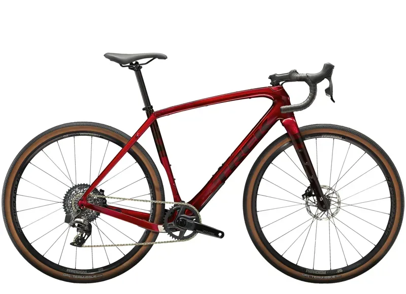 Trek Checkpoint SL 6 eTtap Gravel Bike in Crimson/Red Smoke