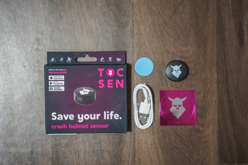 Tocsen Crash Helmet Sensor Black-1