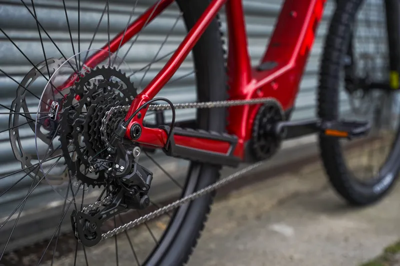 Trek 2024 Marlin + 6 Electric Hardtail Crimson -8