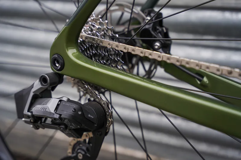 Orbea 2022 Orca M31e Team 57cm Military Green Gloss/Metallic Dark Green Matte-7