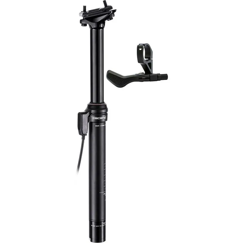 Brand-X Ascend II 105mm 27.2mm 2x Lever Dropper Seatpost in Black