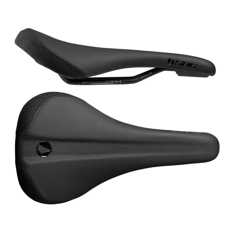 SDG Bel Air 3.0 Traditional Lux-Alloy Saddle in Black