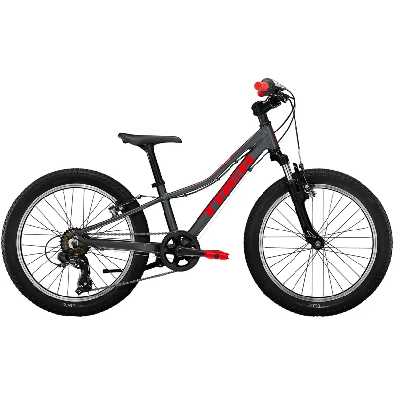 Trek Precaliber 20 7-Speed Kids Hybrid Bike in Lithium Grey
