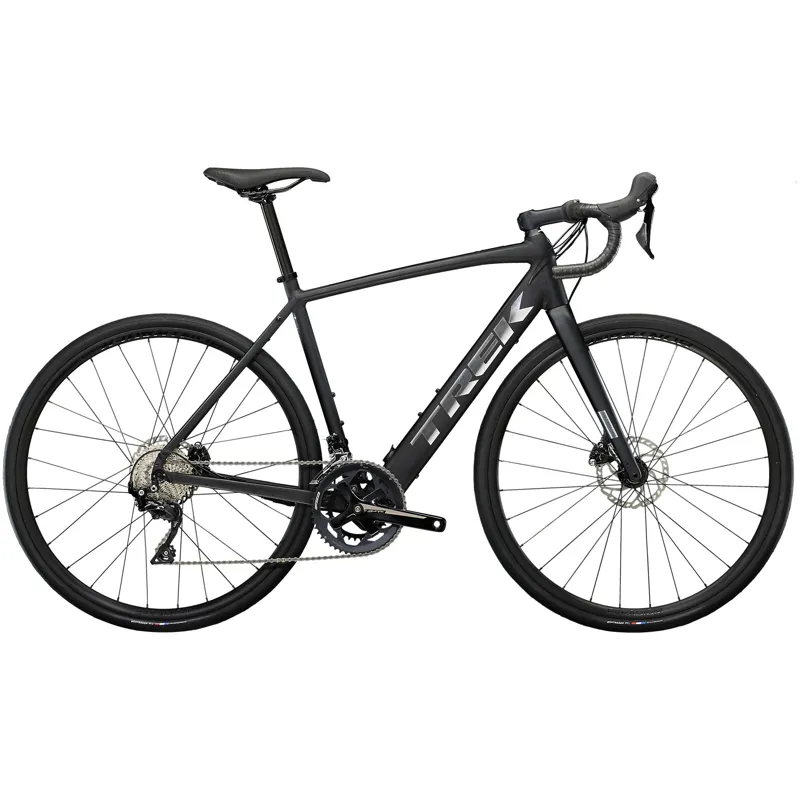 Trek Domane+ AL 5 Electric Road Bike in Trek Black