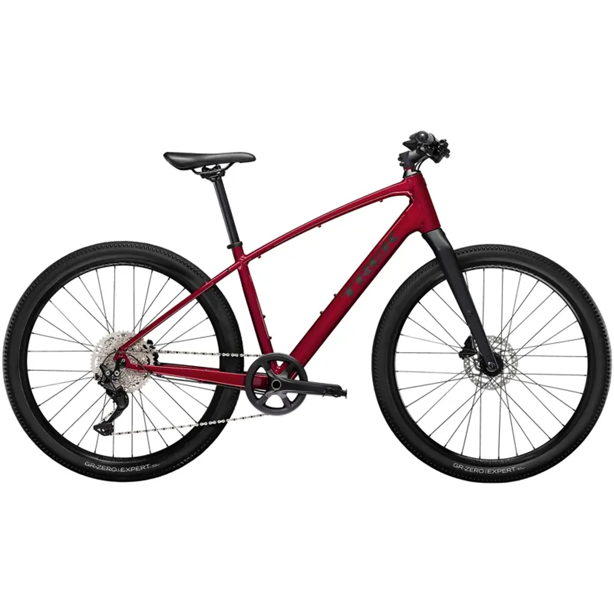 Trek Dual Sport Commuter Bike in Crimson - Main Image
