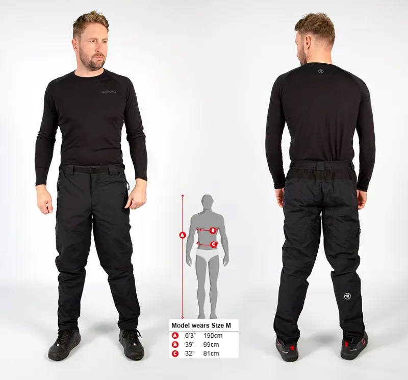 Endura Hummvee Zip Off Trousers II in Black-1