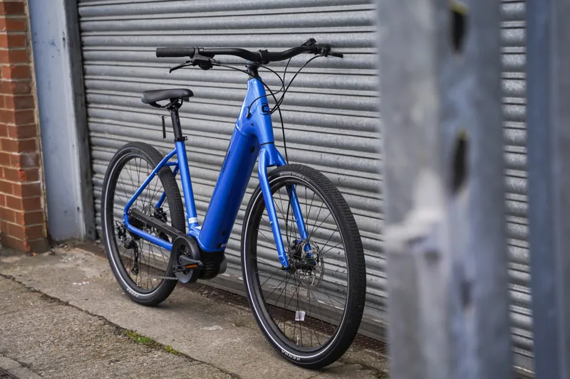 2021 Cannondale Adventure Neo 4 Electric Bike in Blue-2