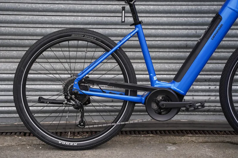 2021 Cannondale Adventure Neo 4 Electric Bike in Blue-5