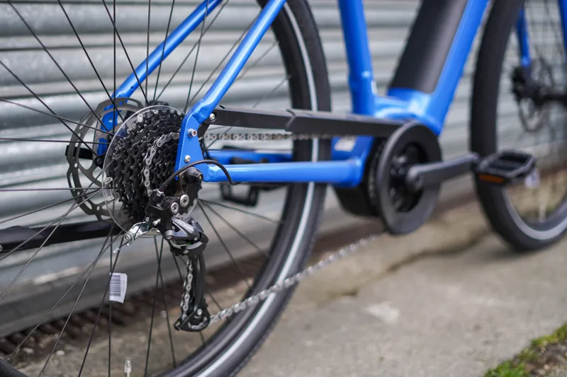 2021 Cannondale Adventure Neo 4 Electric Bike in Blue-6