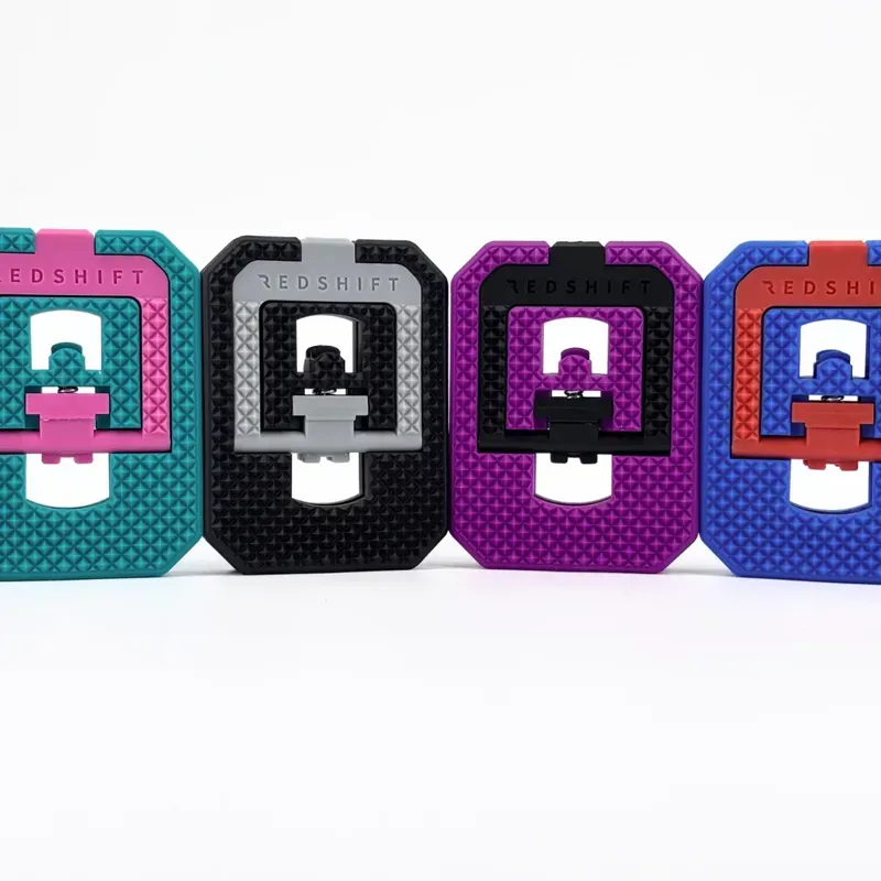 Redshift Sports Mousetrap Pedal Adapters in Purple/Black