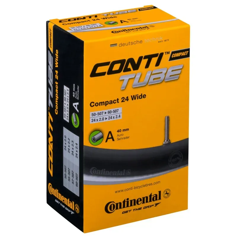 Continental Compact Inner Tube 24-inch in Black-1
