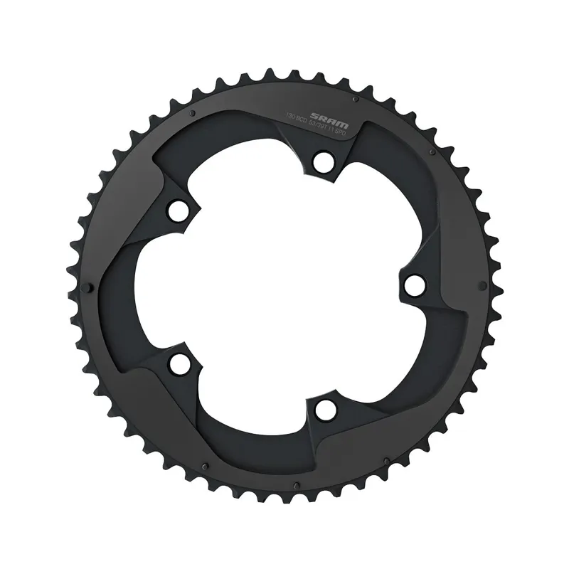 SRAM Red X-Glide Yaw 50/34-tooth 11-speed Chainring in Black