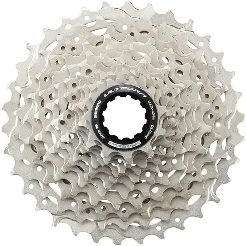 Shimano Cassette Ultegra R8101 12 Spd 11- 34T Silver 11 - 34 teeth