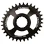 Burgtec Oval Shimano Direct Mount Thick Thin Chainring in Burgtec Black