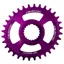 Burgtec Oval Shimano Direct Mount Thick Thin Chainring in Purple Rain