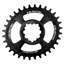 Burgtec Oval Sram Boost 3mm Offset Thick Thin Chainring in Burgtec Black