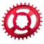 Burgtec Oval Sram Boost 3mm Offset Thick Thin Chainring in Race Red