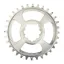 Burgtec Sram Boost 3mm Offset Thick Thin Chainring in Rhodium Silver