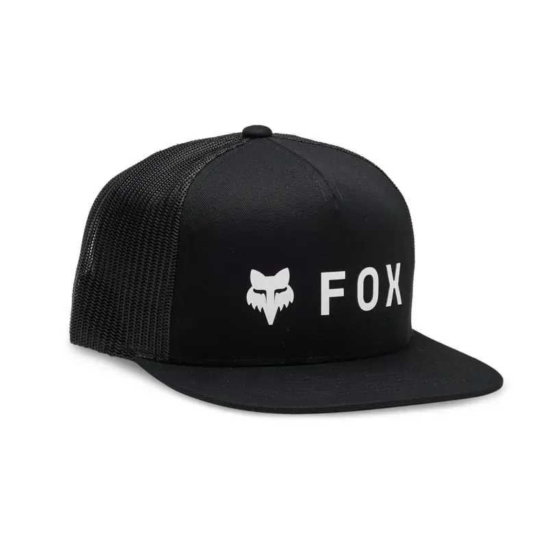 Fox Absolute Mesh Snapback Cap in Black