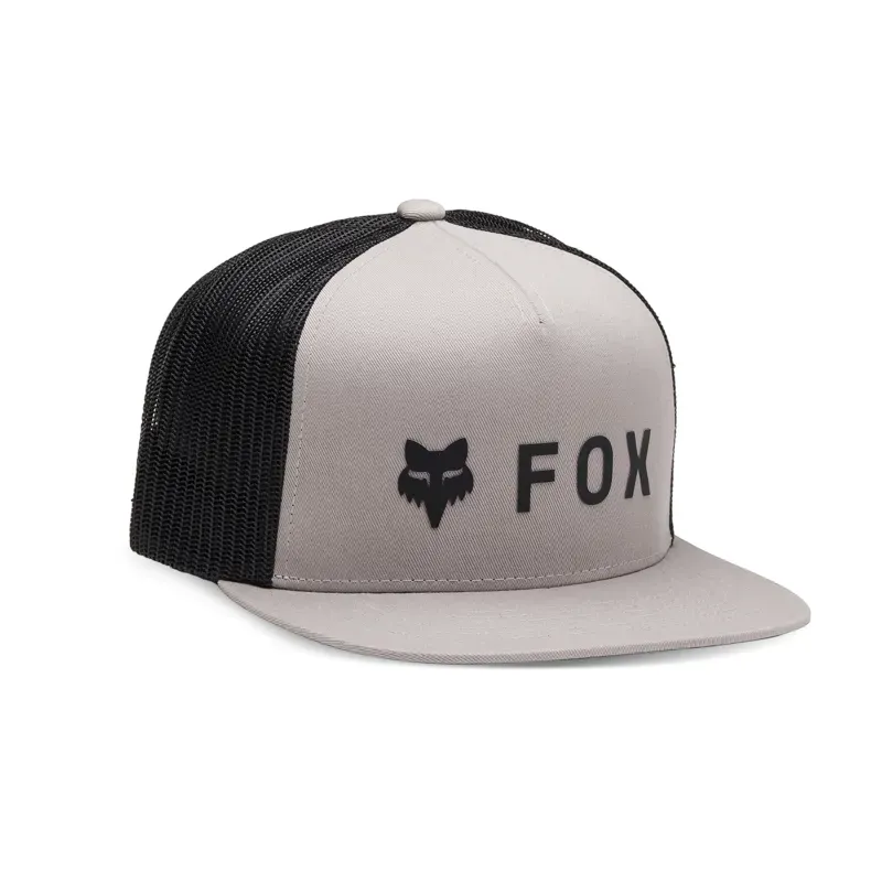 Fox Absolute Mesh Snapback Cap in Steel Grey