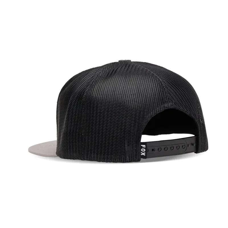 Fox Absolute Mesh Snapback Cap in Steel Grey-1