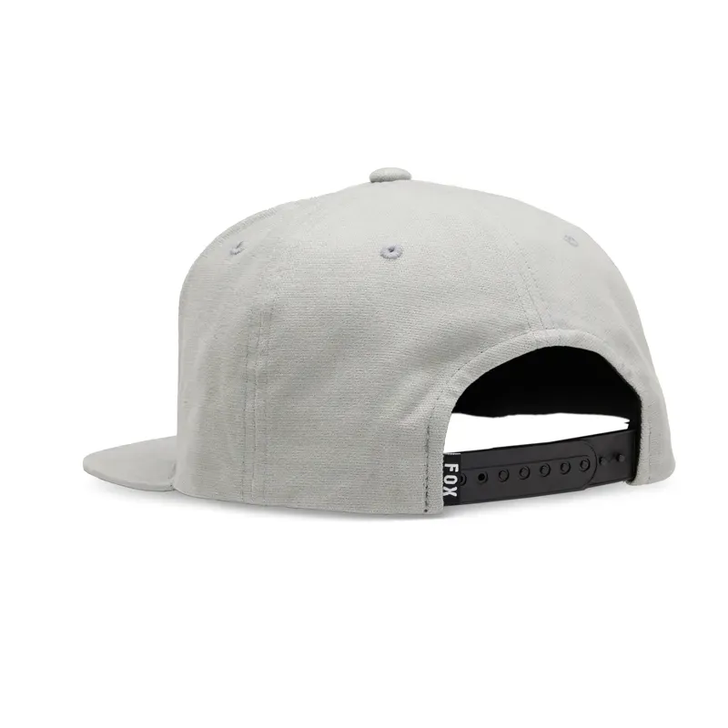 Fox Head Snapback Hat in Grey-1
